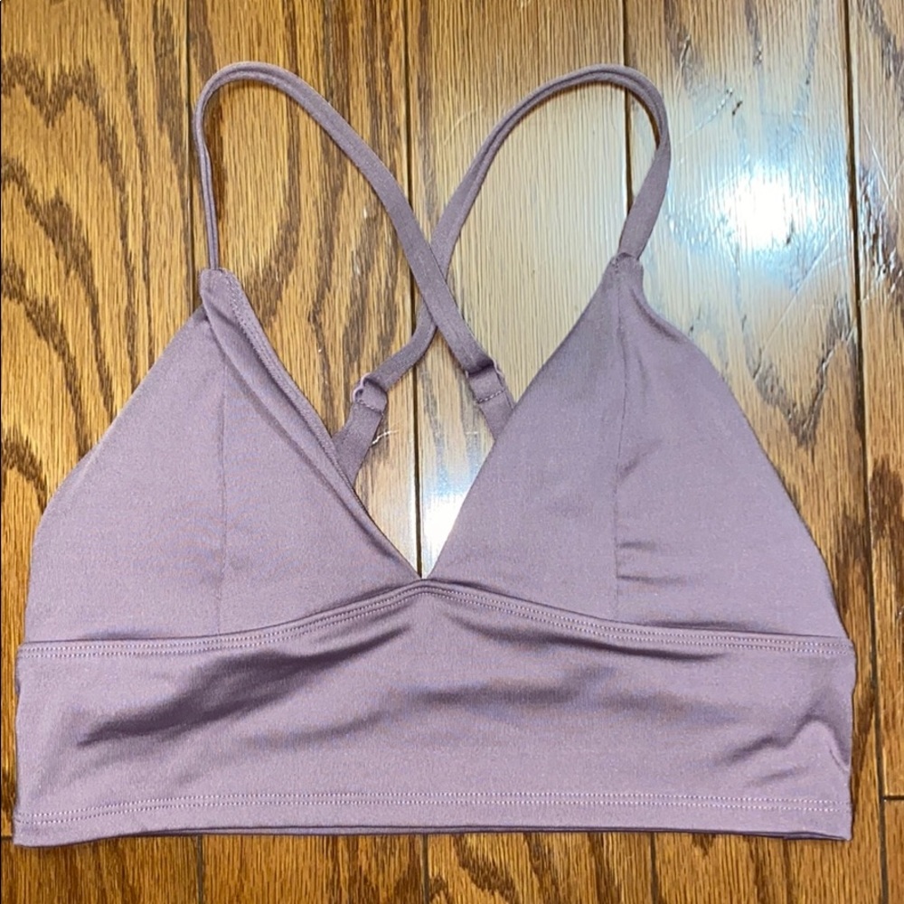 Sports bra purple from Forever 21!